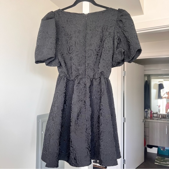 Sachin + Babi Black Textured Mini Dress - Picture 7 of 8